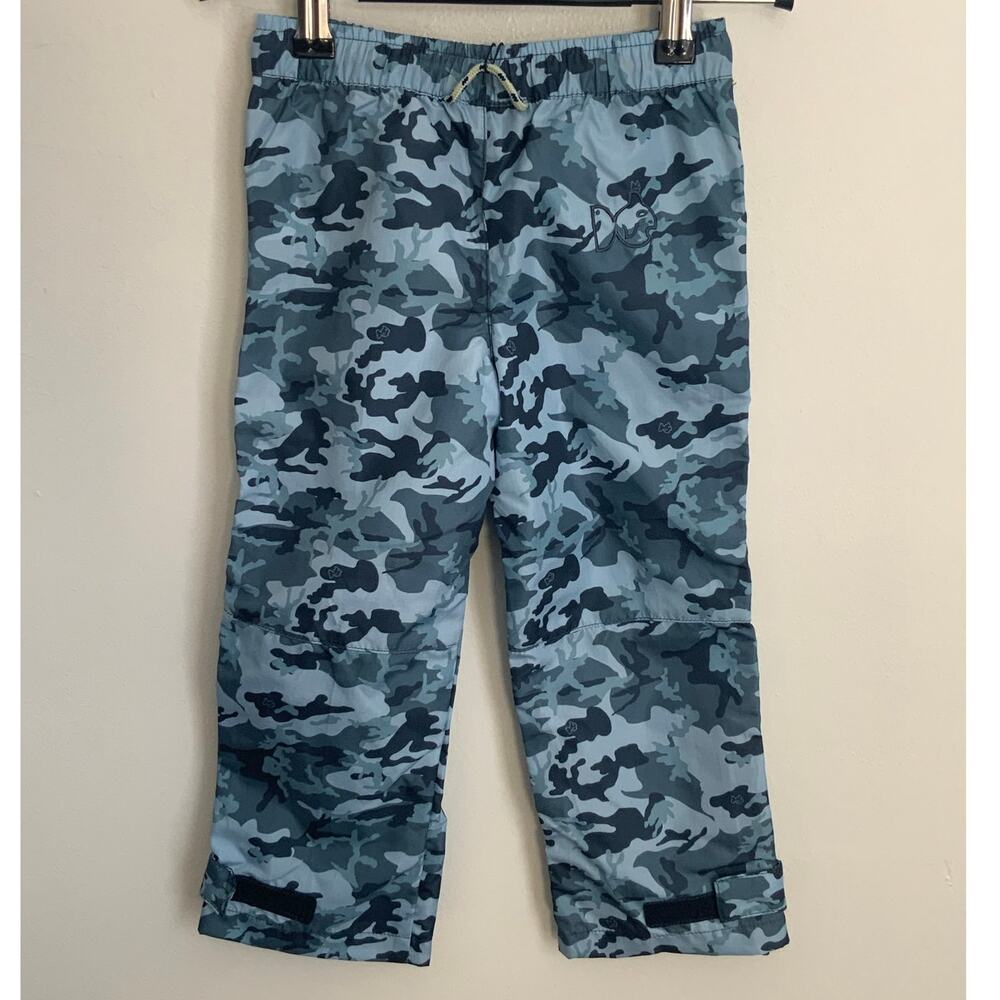 Prodoh Blue Camo Rainmaker Fishing pants‎ size 3T